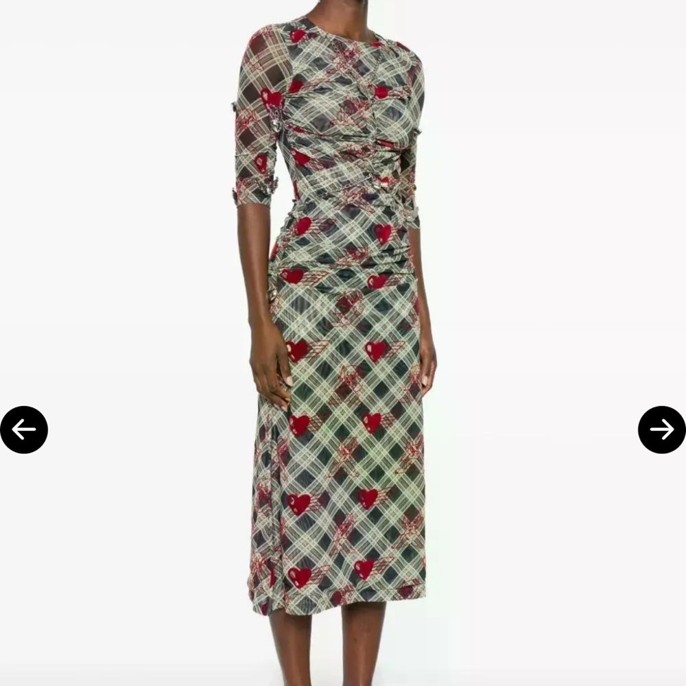 New NWT CHOPOVA LOWENA Sonicscape Bunny Mesh Dress Size Small - Picture 8 of 9